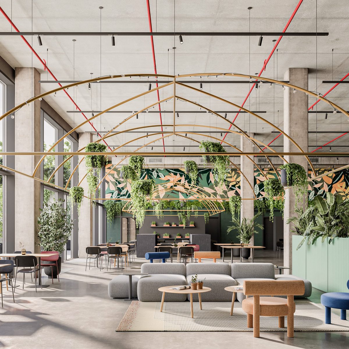 Urban Jungle v Berlíně na 12 000 m² - Hybridní kancelář a její vývoj v roce 2024