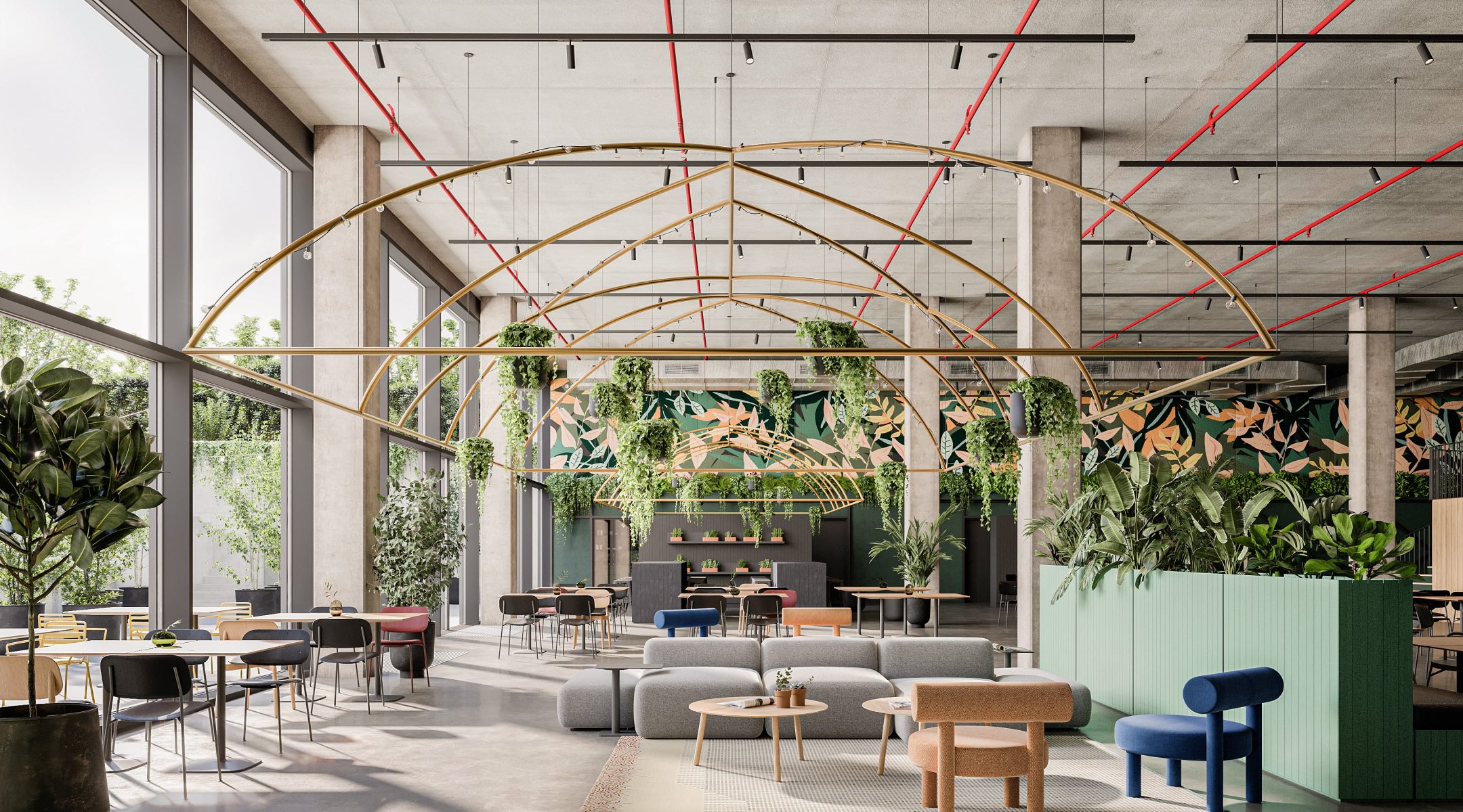 Urban Jungle v Berlíně na 12 000 m² - Hybridní kancelář a její vývoj v roce 2024