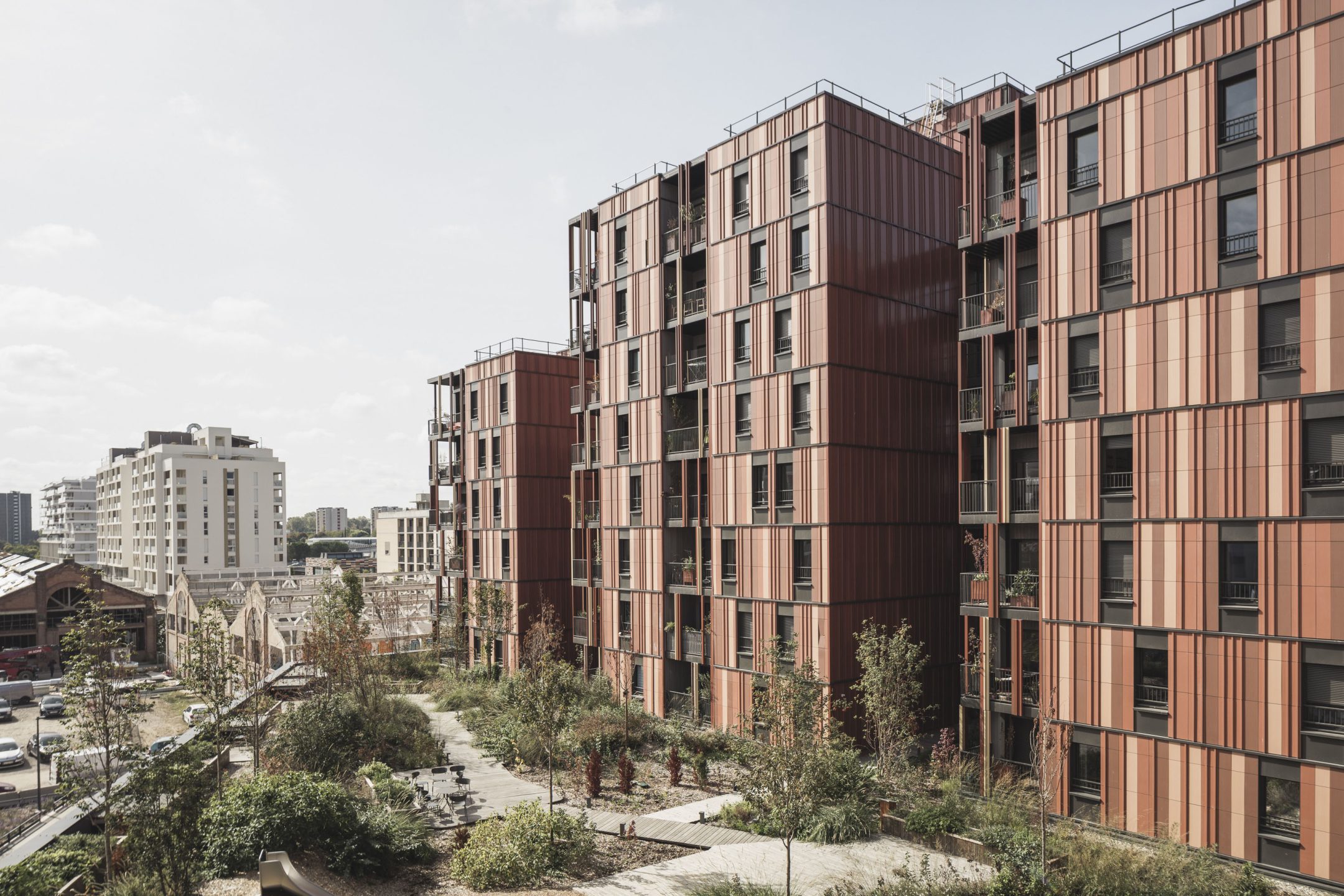 Wood’art rezidenční komplex ve francouzském Toulouse